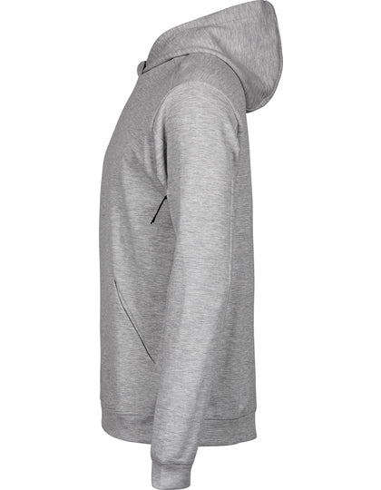 Athletic Hooded Sweat - Heather Grey