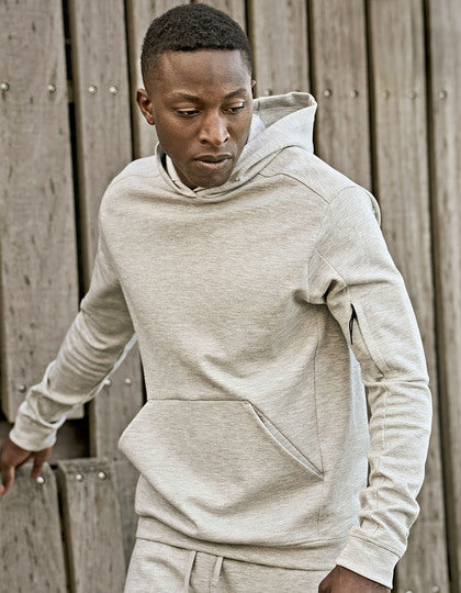 Athletic Hooded Sweat - Heather Grey