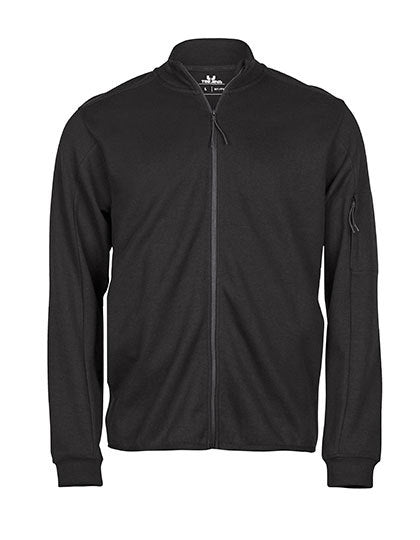 Athletic Full Zip Sweat - Schwaraz