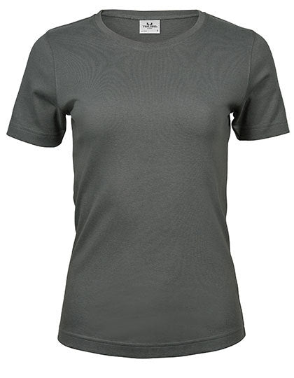 Women´s Interlock Tee - Pulvergrau