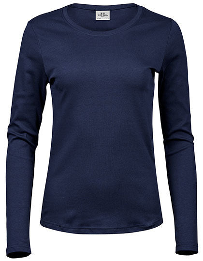 Women´s Long Sleeve Interlock Tee - Marine