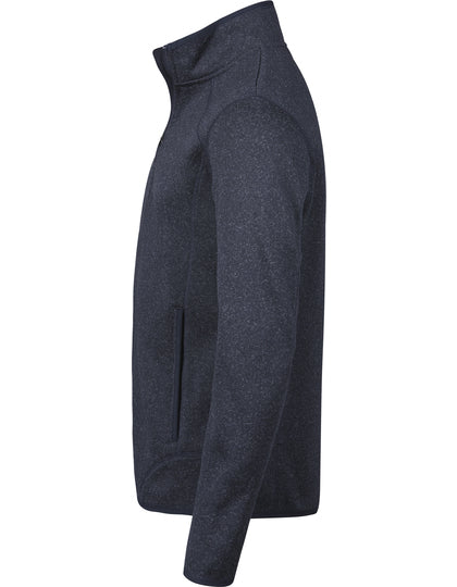 Men´s Outdoor Fleece Jacket - Marine-Melange