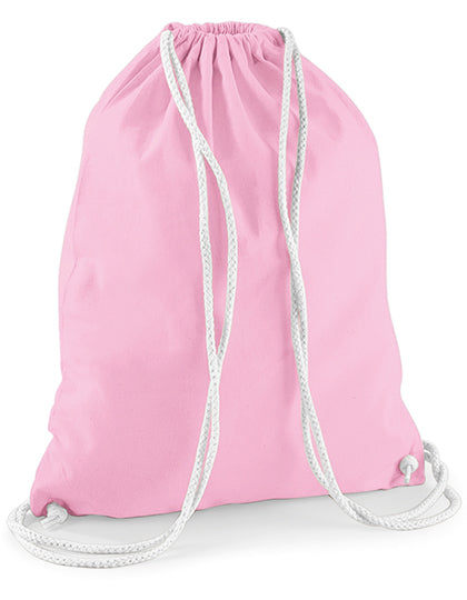 Cotton Gymsac - Klassisches Rosa - Weiss