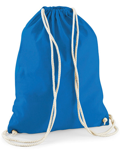 Cotton Gymsac - Saphirblau
