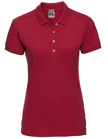 Ladies´ Stretch Polo -klassisches Rot