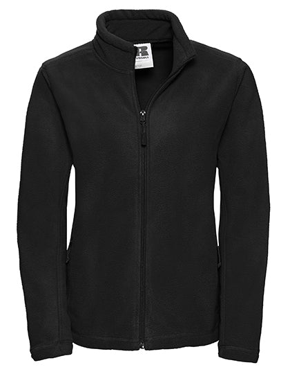 Ladies´ Full Zip Outdoor Fleece - Schwarz