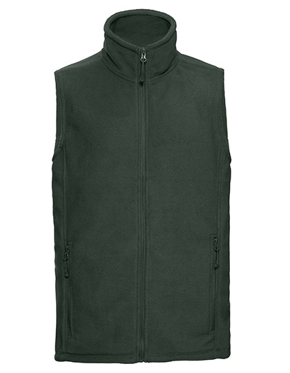 Men´s Outdoor Fleece Gilet - Flaschengrün