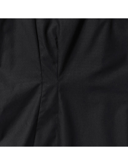 Ladies' Long Sleeve Fitted Ultimate Stretch Shirt- Schwarz