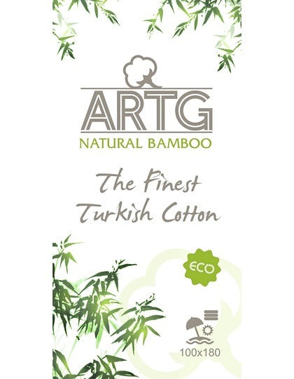 Natural Bamboo Bath Towel-weiss