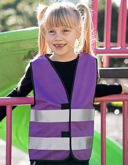 Kids´ Hi-Vis Functional Safety Vest Aarhus - Weiss