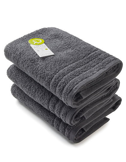 Organic Hand Towel -Schwarz