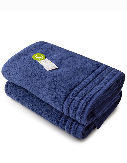 Organic Bath Towel-Französische Marine