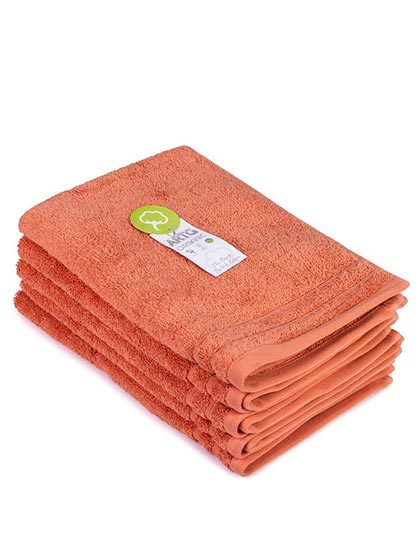 Organic Guest Towel-Rose