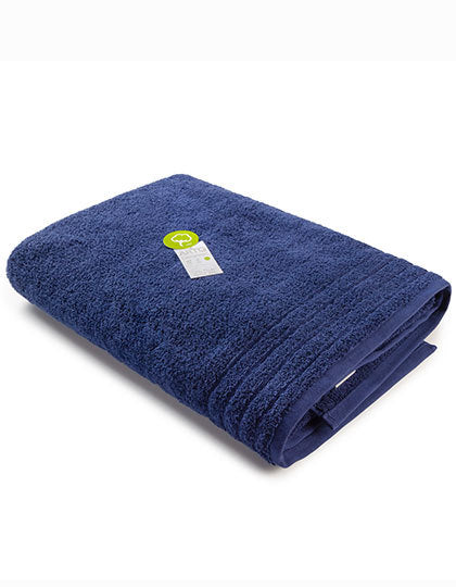 Organic Beach Towel-Französische Marine