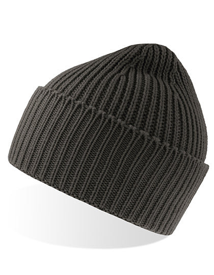 Oak Beanie - Dunkelgraue Melange