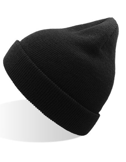 Kids Wind Beanie Recycled - Schwarz