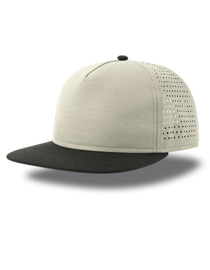 Bank Five Cap Recycled - Hellgrau - Schwarz