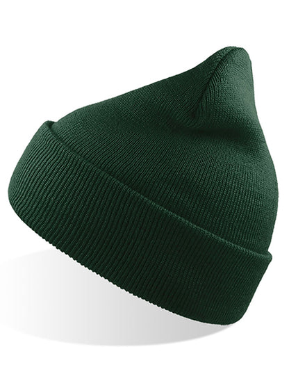 Wind Beanie    -Flaschengrün