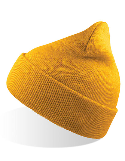 Wind Beanie    - Goldgelb