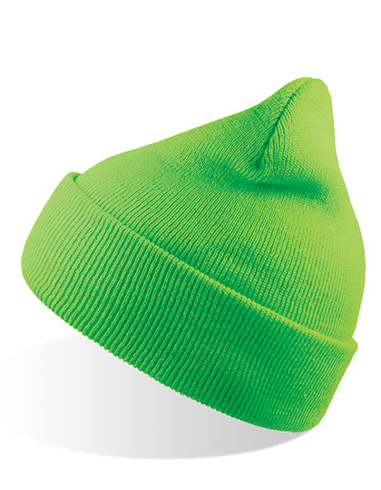 Wind Beanie    -Grüner Floh