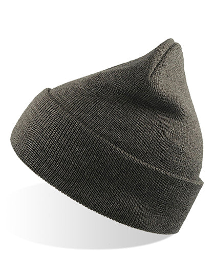 Wind Beanie    - Graumelange