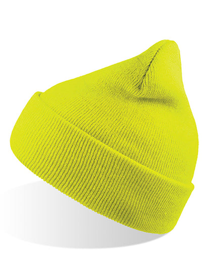Wind Beanie  - Gelbes Fluo