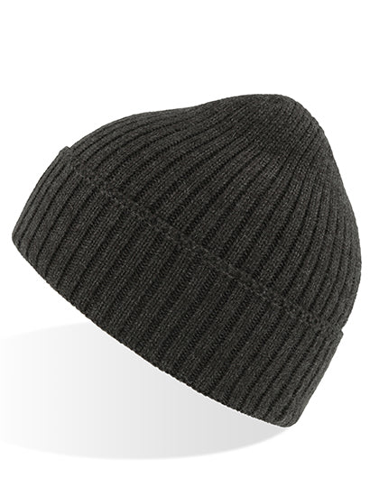 Viral Beanie - Dunkelgraue Melange