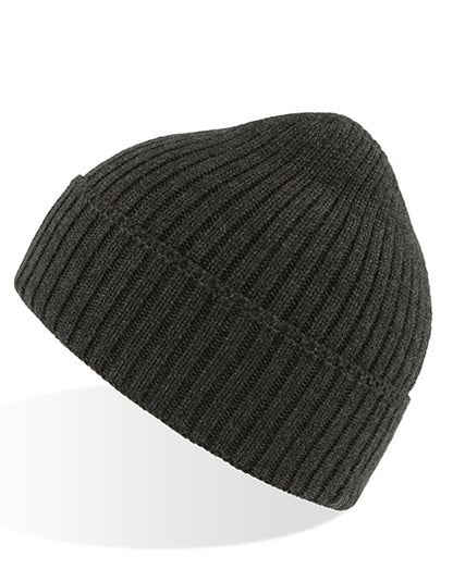 Viral Beanie - Dunkelgraue Melange