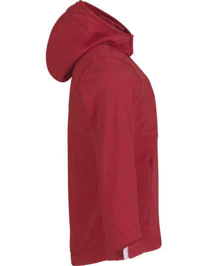 Kids´ Hooded Softshell Jacket - Rot