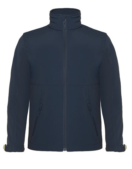 Kids´ Hooded Softshell Jacket - Marine
