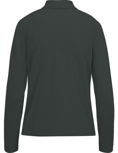 My Polo 180 Long Sleeve /Women - Dunkelgrau (einfarbig)