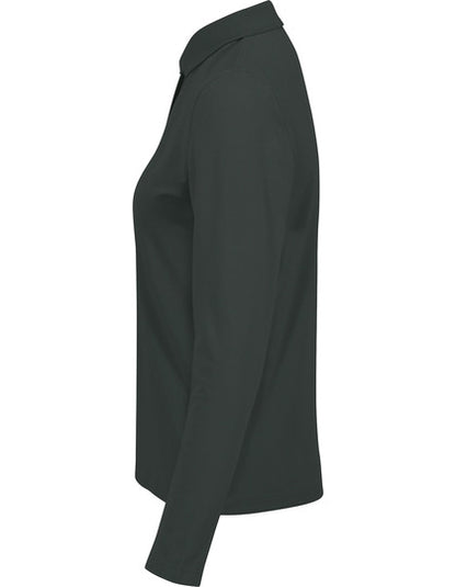 My Polo 180 Long Sleeve /Women - Dunkelgrau (einfarbig)