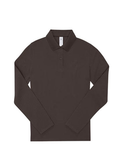 My Polo 180 Long Sleeve /Women - Gerösteter Kaffee