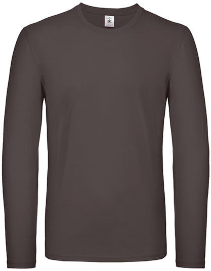 Men´s T-Shirt #E150 Long Sleeve - Bär Braun