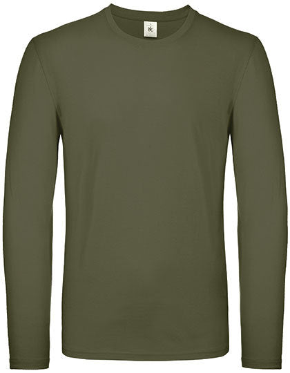 Men´s T-Shirt #E150 Long Sleeve -Urban Khaki