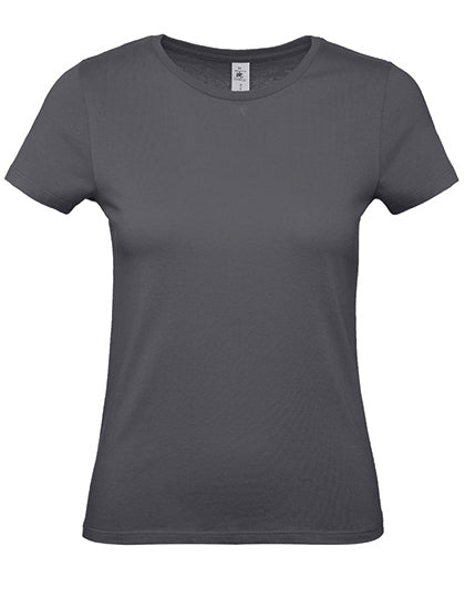 Women´s T-Shirt #E150 - Dunkelgrau (einfarbig)
