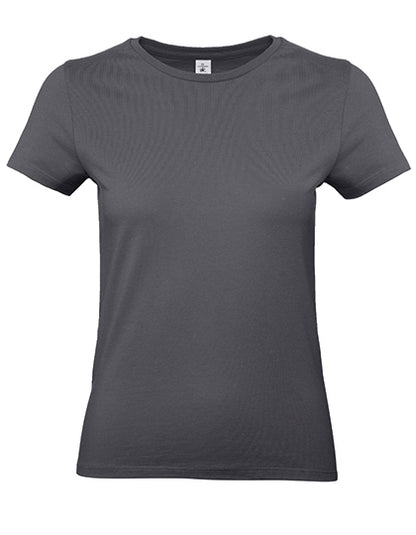 Women´s T-Shirt #E190 - Dunkelgrau (einfarbig)