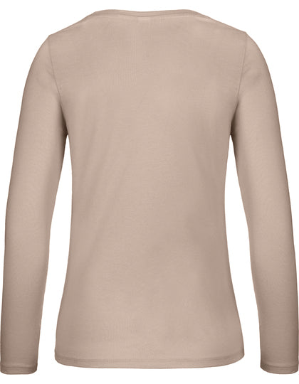 Women´s T-Shirt #E150 Long Sleeve -Millennial Pink
