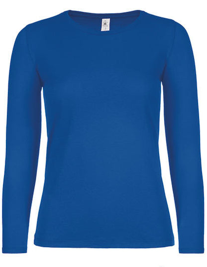 Women´s T-Shirt #E150 Long Sleeve - Königsblau