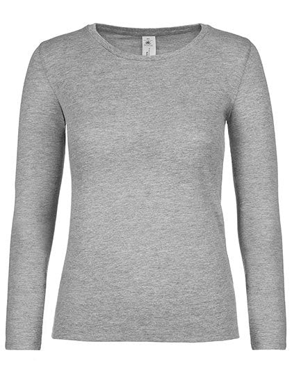 Women´s T-Shirt #E150 Long Sleeve - Sportgrau