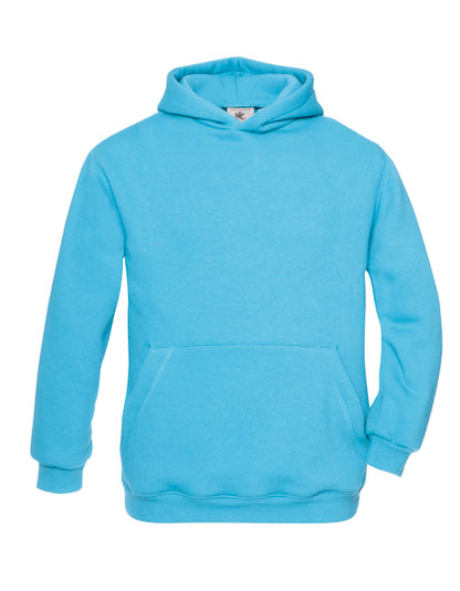Kids´ Hooded Sweat - Sehr Türkis