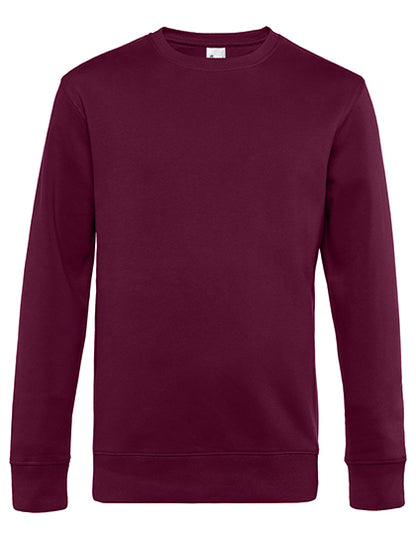 KING Crew Neck Sweat_° - Dunkle Kirsche