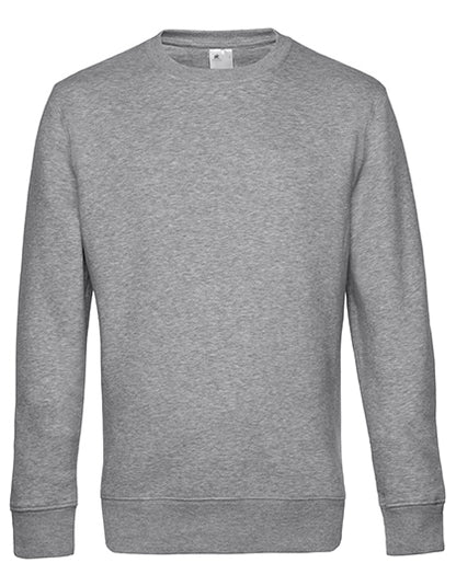 KING Crew Neck Sweat_° - Heather Mid Grey