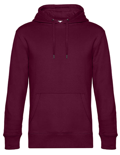 Hoodie Herren – B&C KING Hooded Sweat - Dunkle Kirsche