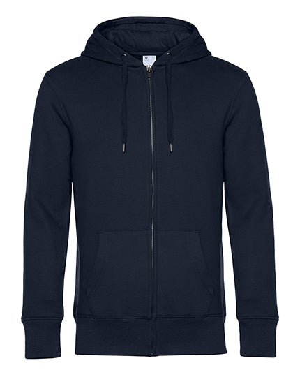 KING Zipped Hood Jacket_° - Marineblau