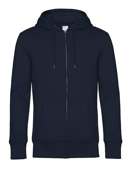 KING Zipped Hood Jacket_° -  Marine