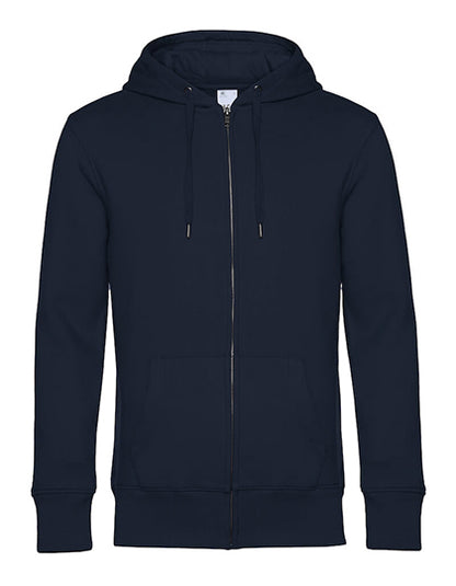 KING Zipped Hood Jacket_° -  Marine