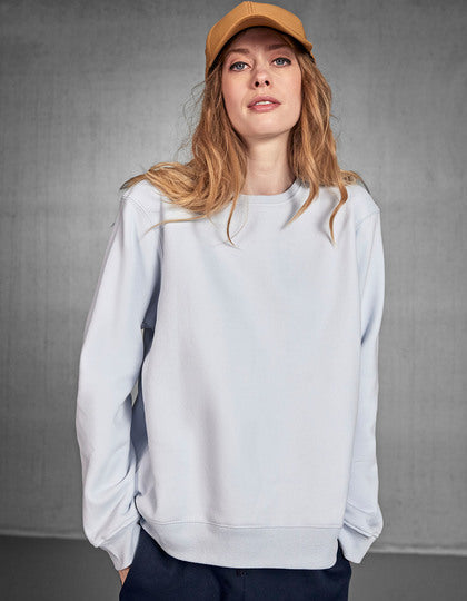 QUEEN Crew Neck Sweat_° - Dunkle Kirsche