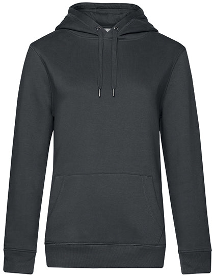 QUEEN Zipped Hood Jacket_° - Asphalt