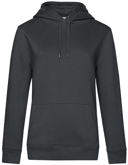 QUEEN Zipped Hood Jacket_° - Asphalt